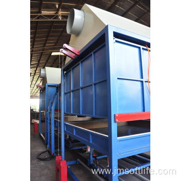 Auto batch pu foam making machine